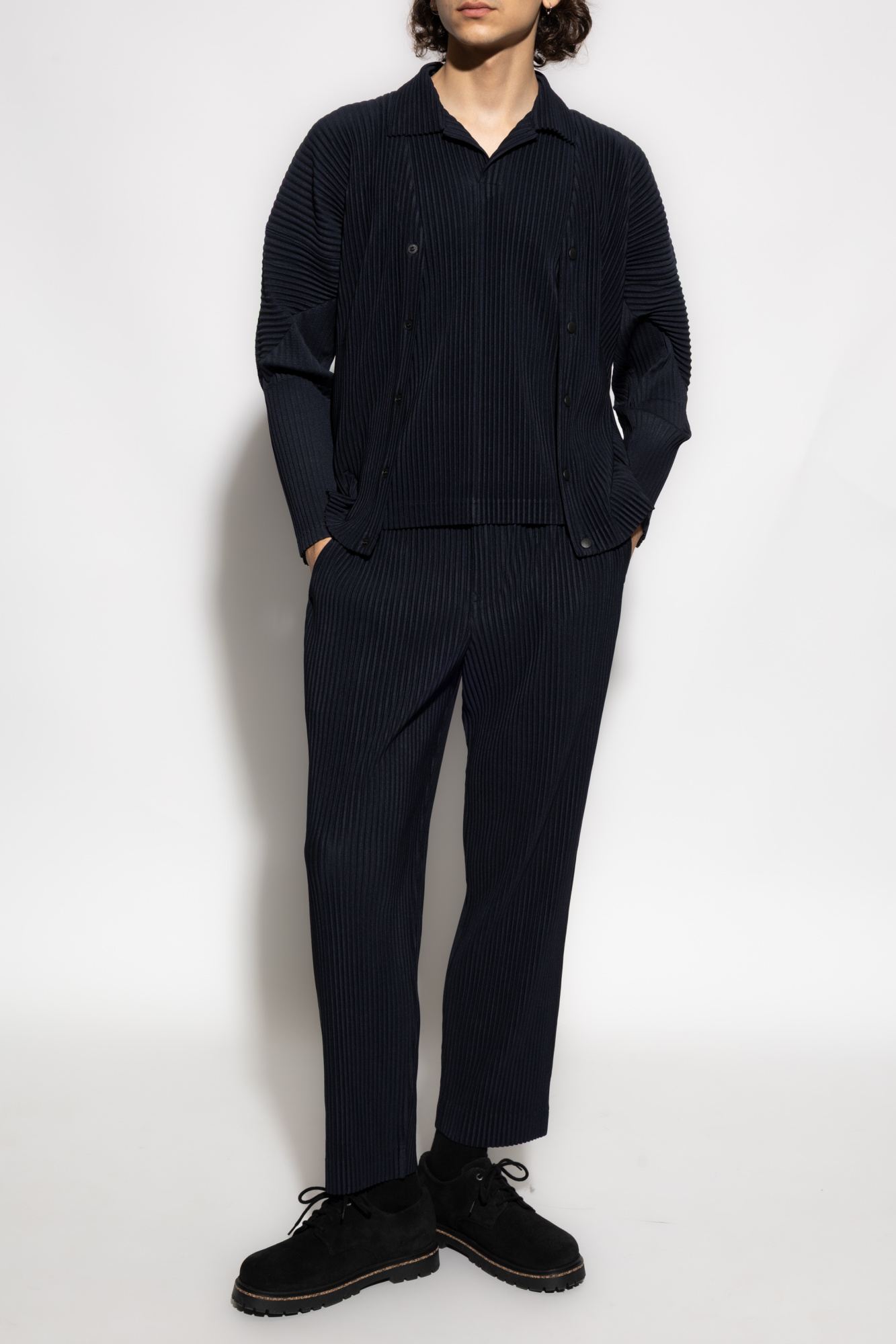 オムプリッセ シャツ ISSEY MIYAKE 中古・古着通販】HOMME PLISSE ISSEY MIYAKE (オムプリッセ